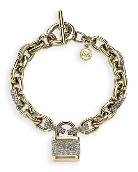 michael kors padlock bracelet|Michael Kors bracelet price.